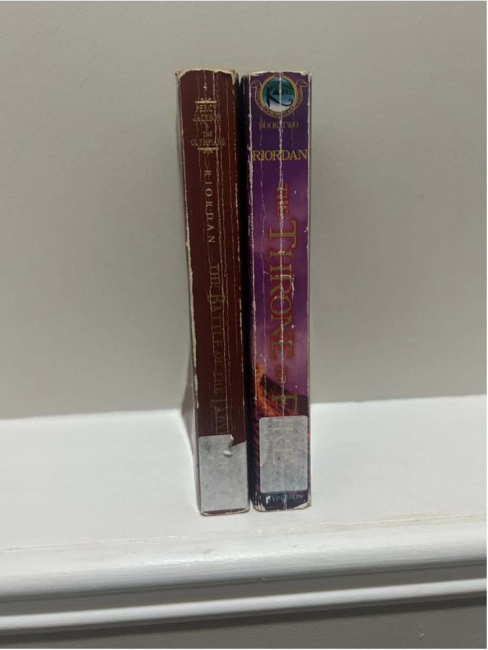 Rick Riordan Percy Jackson & Kane Chronicles Books Red Purple One Size
